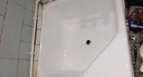 Обновление душевого поддона акрилом | Марчуги